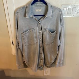 Z Supply Oversized soft cotton shirt